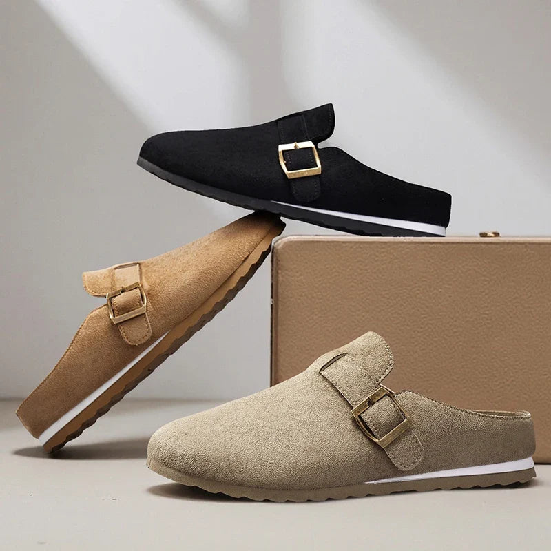 Landon Suede Mules — Hopeforwho