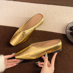 Vale Leather Flats — Hopeforwho (view 6)