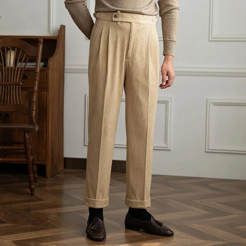 Stratton Corduroy Trousers — Hopeforwho (view 5)