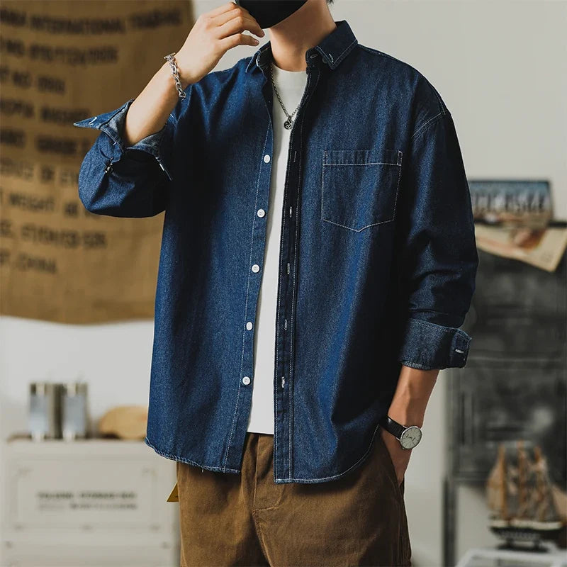 Carter Denim Shirt — Hopeforwho (view 4)