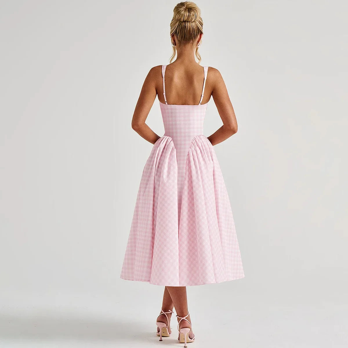 Magnolia Plaid Dress — Hopeforwho (view 6)