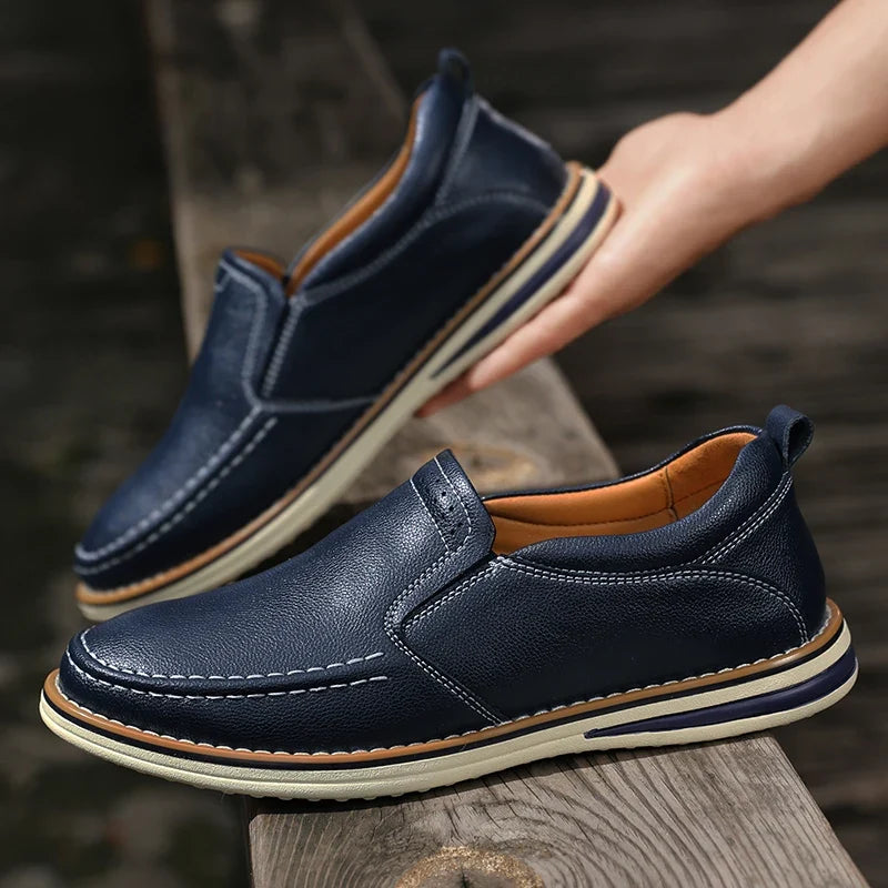 Savino Leather Loafers — Hopeforwho