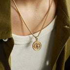 Steel Compass Necklace — Hopeforwho