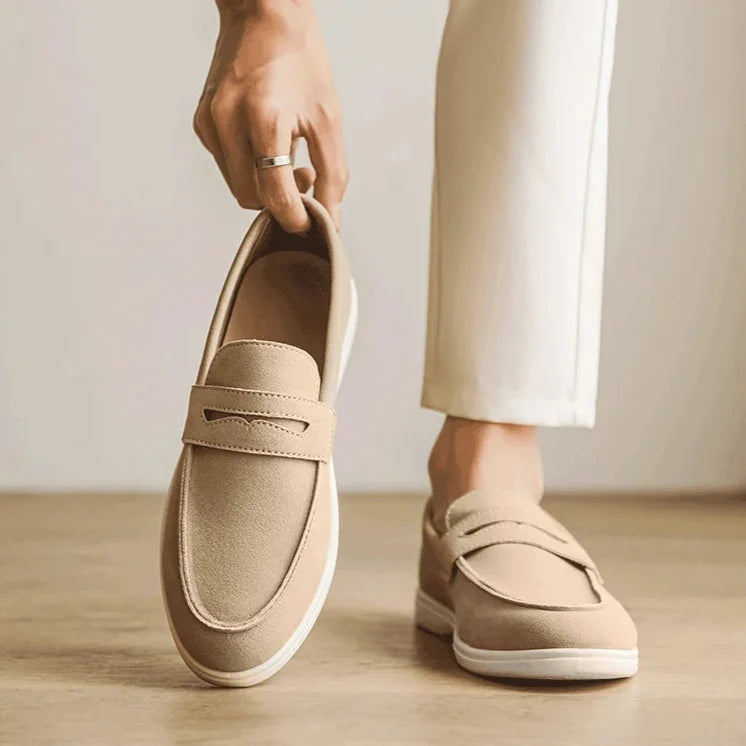 Elio Bay Suede Loafers — Hopeforwho (view 11)