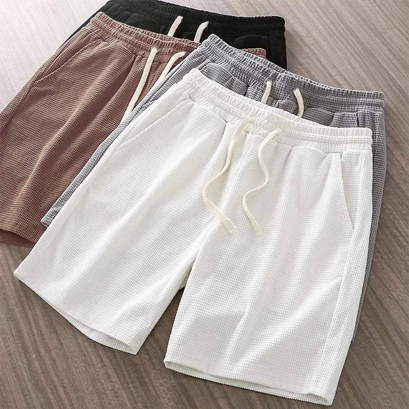 Crest Waffle Knit Shorts — Hopeforwho (view 2)