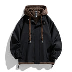 Layered Hooded Jacket – Relaxed Fit For Men | Camden — Hopeforwho (view 6)
