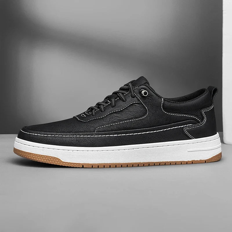 Deimos Leather Sneakers — Hopeforwho (view 5)