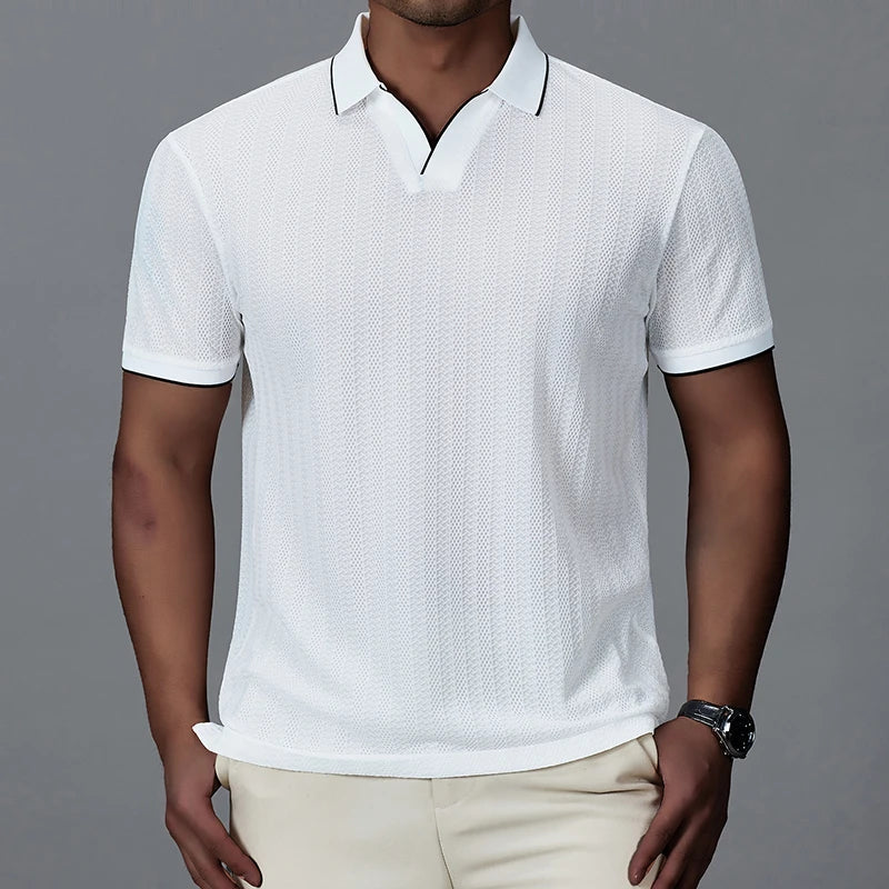 Luca Milano Knitted Polo — Hopeforwho (view 10)