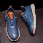Crest Leather Sneakers — Hopeforwho (view 9)