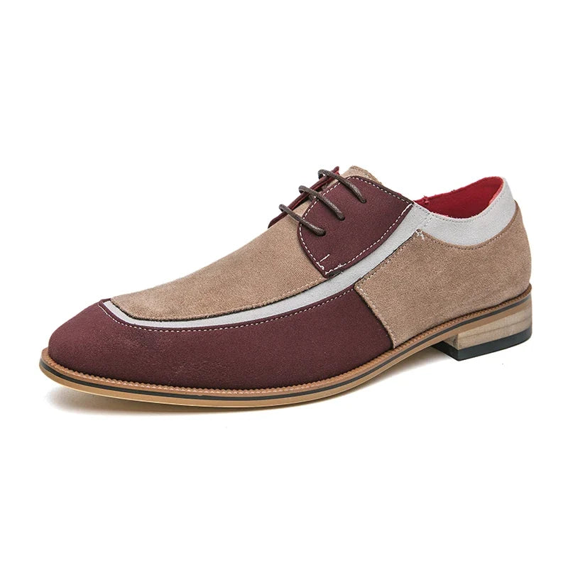Luciano Suede Dress Shoes — Hopeforwho (view 10)