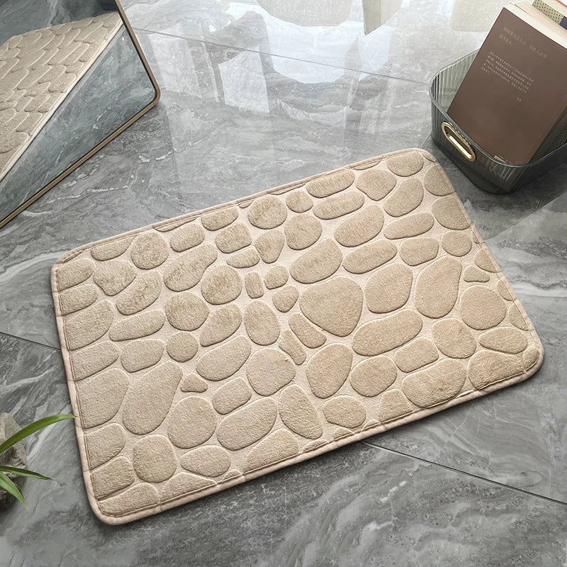 Cobblestone Bath Mat — Hopeforwho