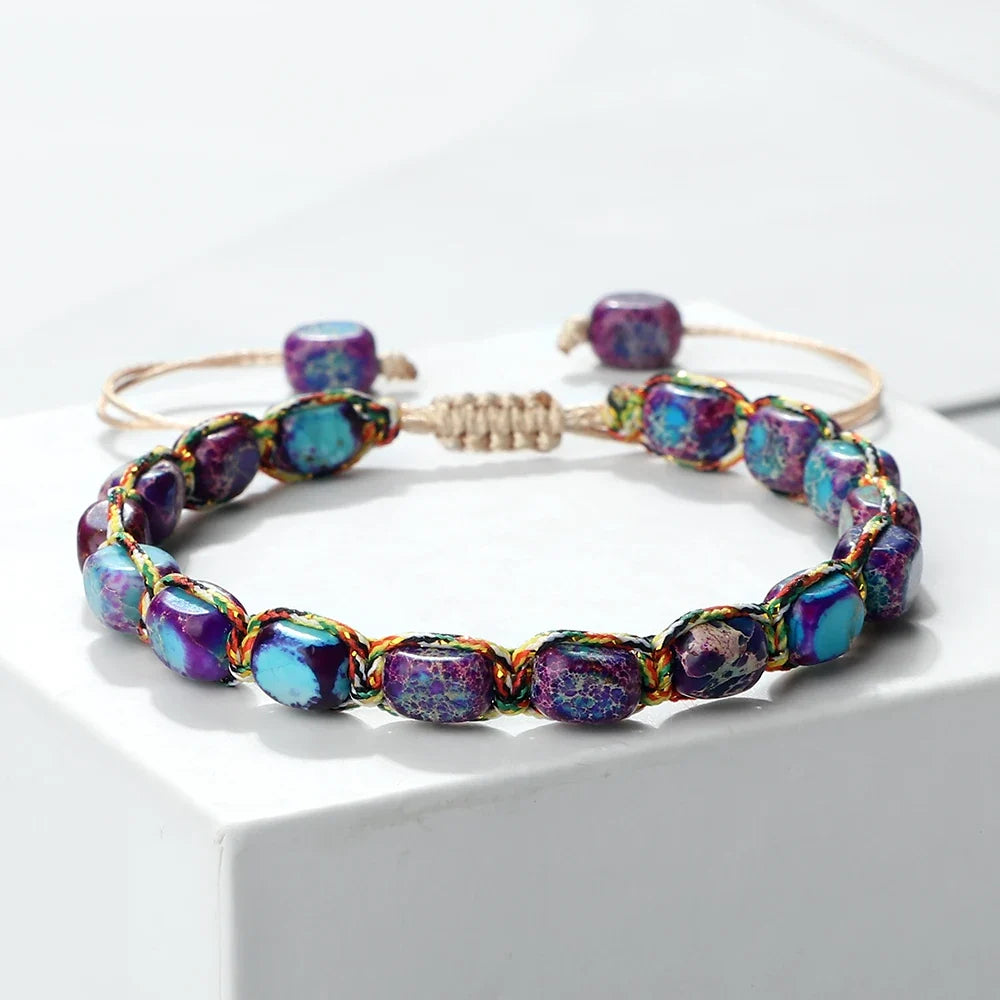 Bohemian Earthstone Bracelet — Hopeforwho (view 7)