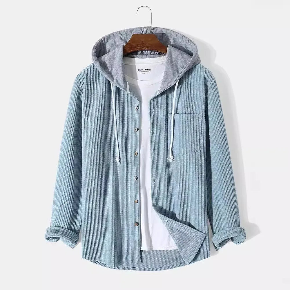 Mason Corduroy Hooded Shirt — Hopeforwho