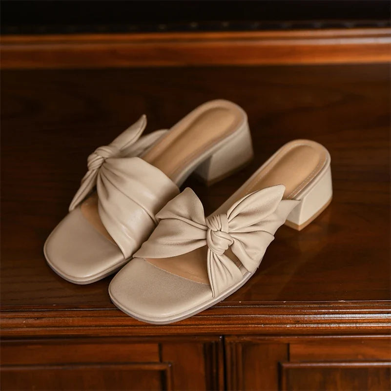 Isabella Leather Sandals — Hopeforwho (view 8)