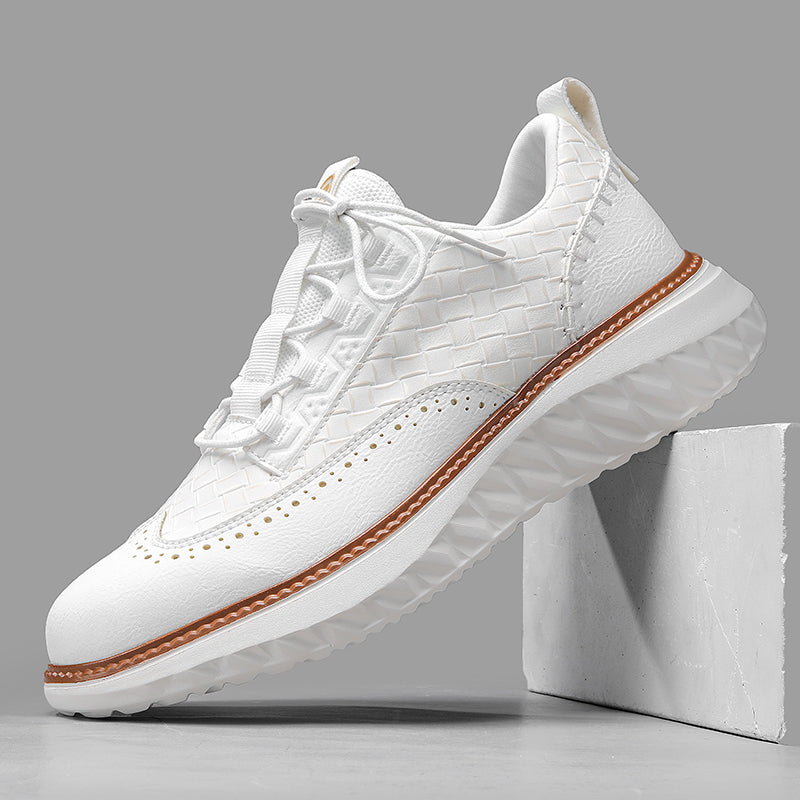 Axis Leather Sneakers — Hopeforwho (view 5)