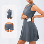 Aloura Athleisure Tennis Dress — Hopeforwho (view 5)