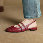 Hilton Leather Flats — Hopeforwho
