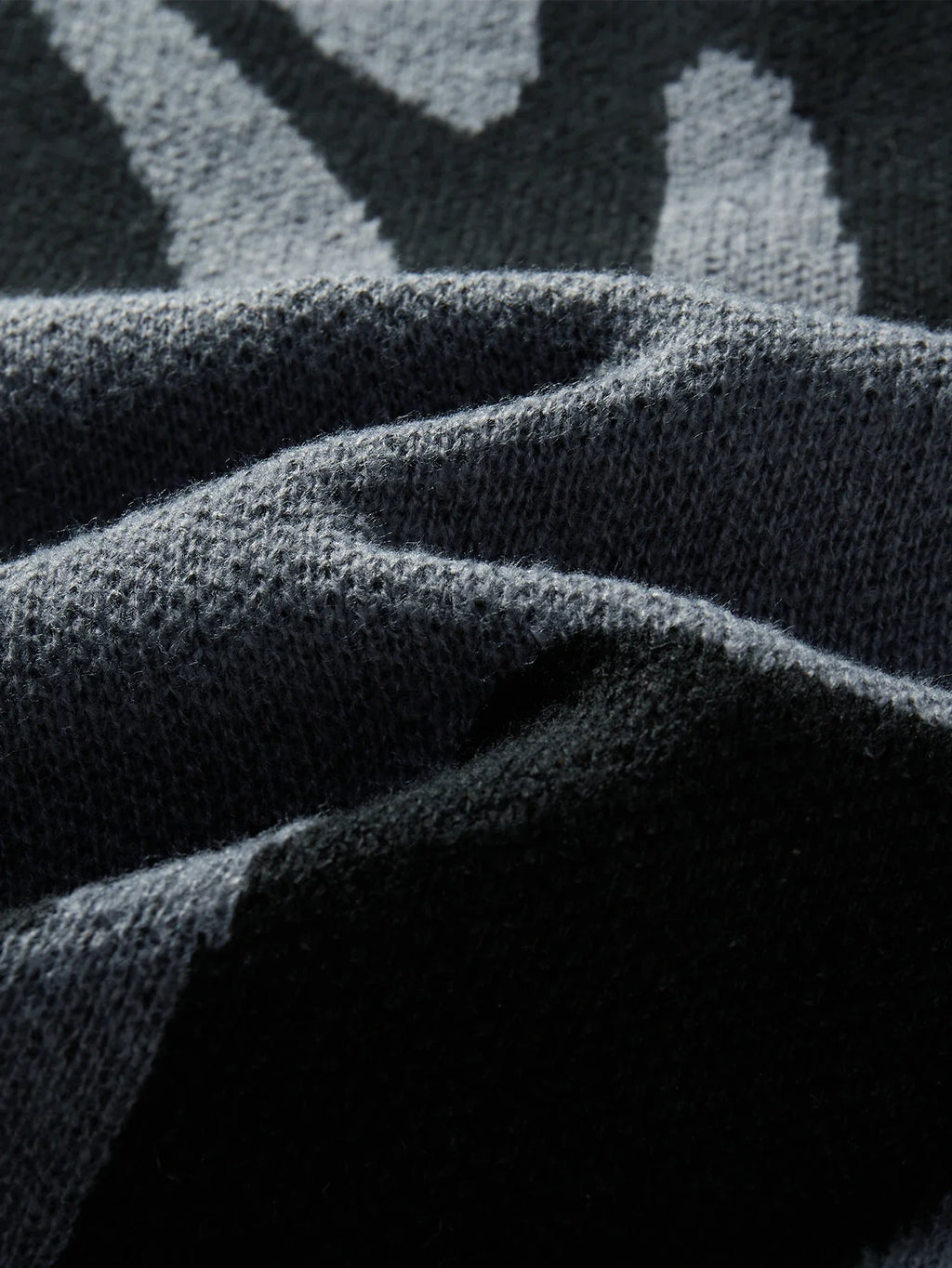 Abstract Wool Pullover Sweater – Men's Oversized Knit | Garen — Hopeforwho (view 6)
