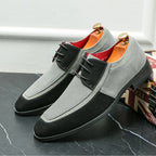 Luciano Suede Dress Shoes — Hopeforwho (view 2)