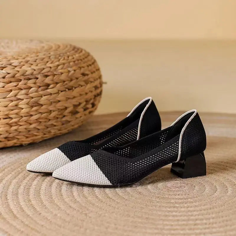 Ardena Knit Heels — Hopeforwho (view 6)