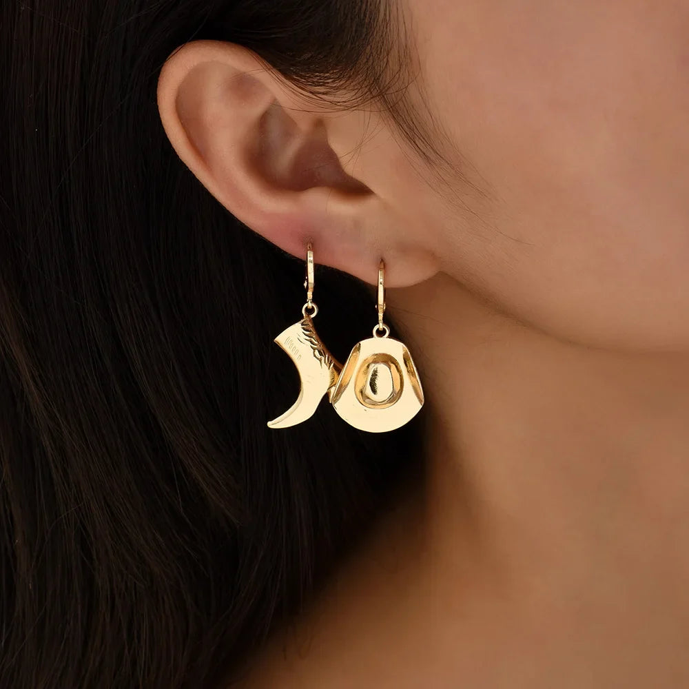 Cowgirl Earrings — Hopeforwho (view 2)