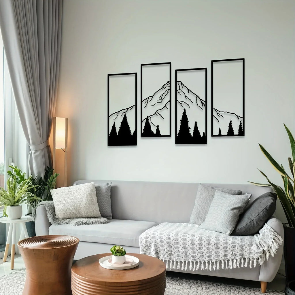 Mountain Peak Wall Art — Hopeforwho (view 3)