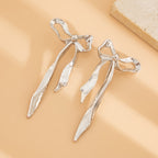 Ribbon Bow Earrings — Hopeforwho (view 5)