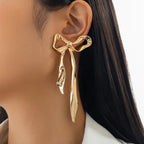 Ribbon Bow Earrings — Hopeforwho (view 3)