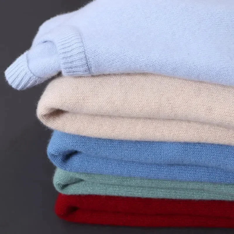 Cashmere Blend Sweater – Men's Soft Knit Pullover | Verano — Hopeforwho (view 2)