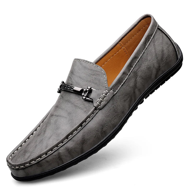 Valente Genuine Leather Loafers — Hopeforwho (view 8)