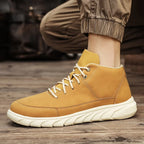 Expedition High-Top Leather Sneakers — Hopeforwho (view 10)