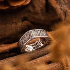 Aziel Steel Ring — Hopeforwho (view 5)