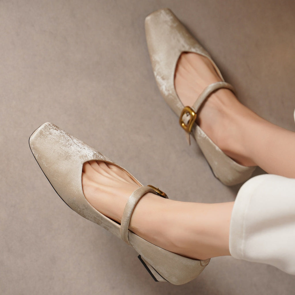 Velora Velvet Heels — Hopeforwho (view 9)
