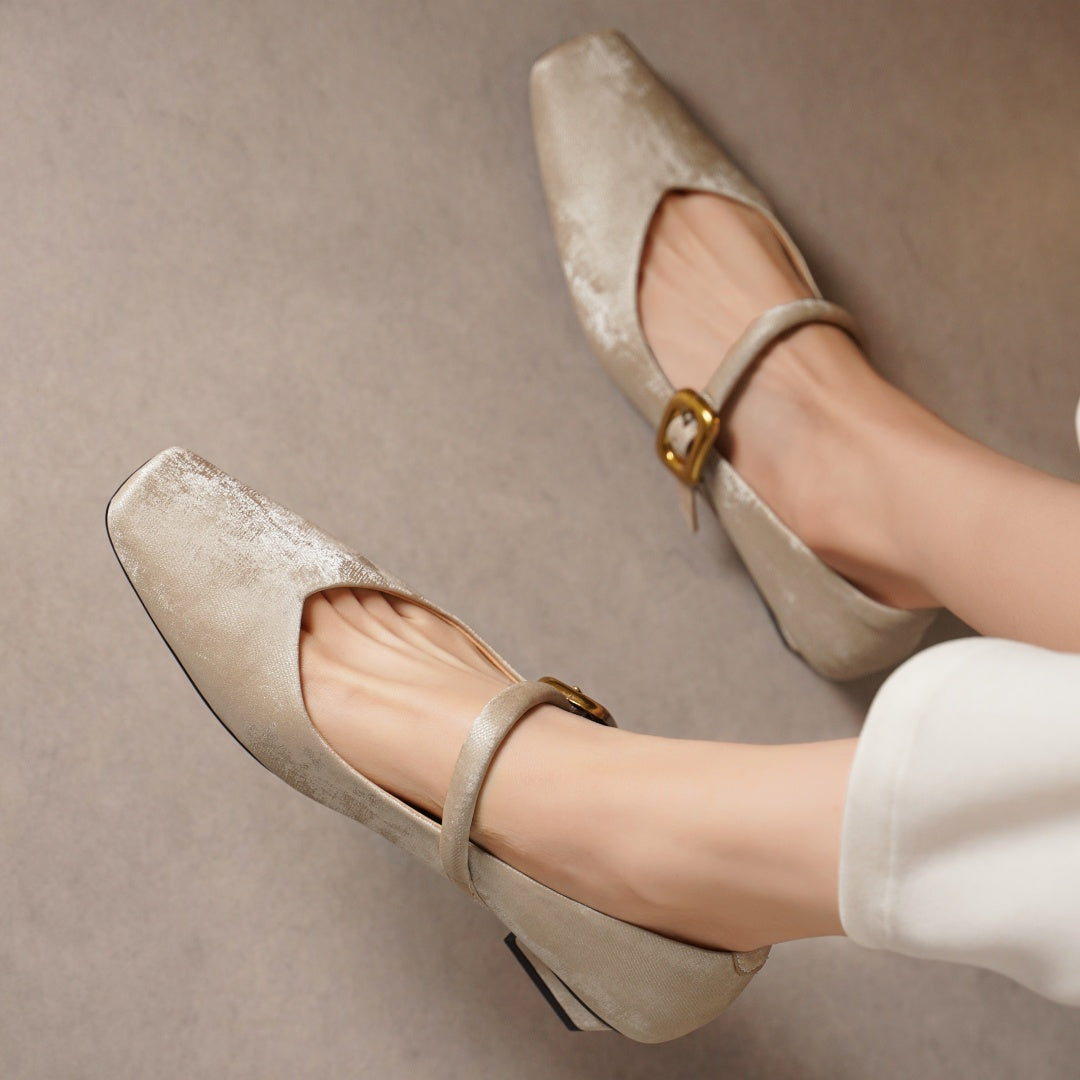 Velora Velvet Heels — Hopeforwho (view 9)
