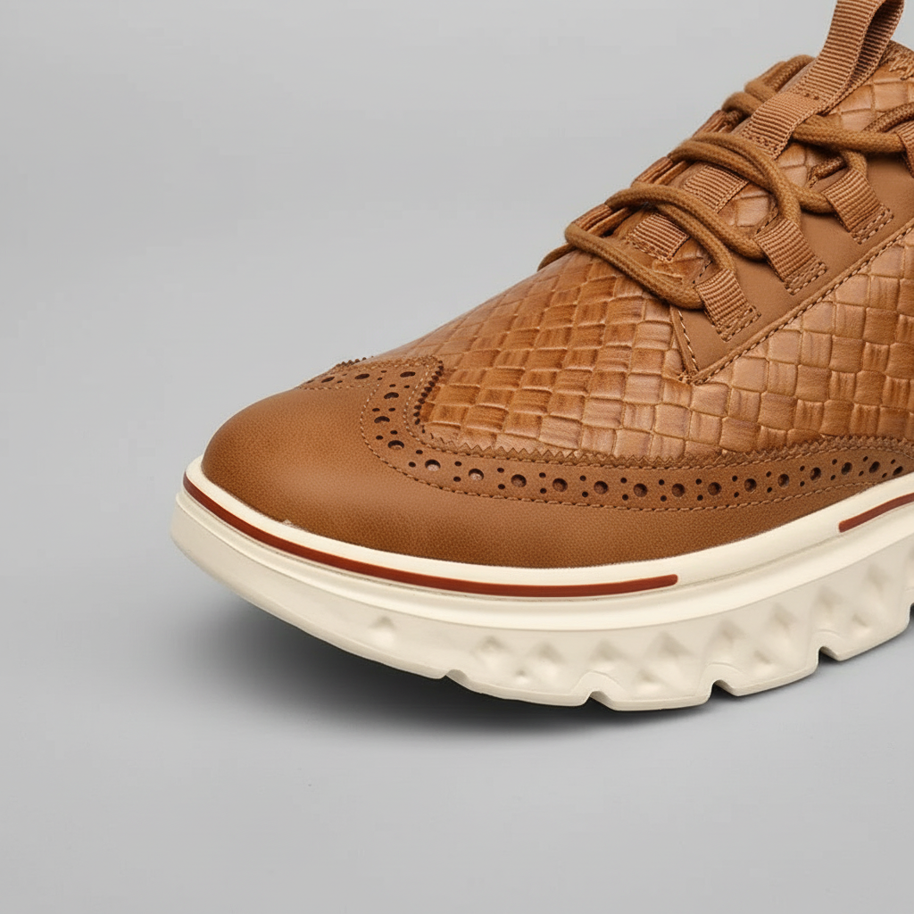 Forge Leather Sneakers — Hopeforwho (view 8)