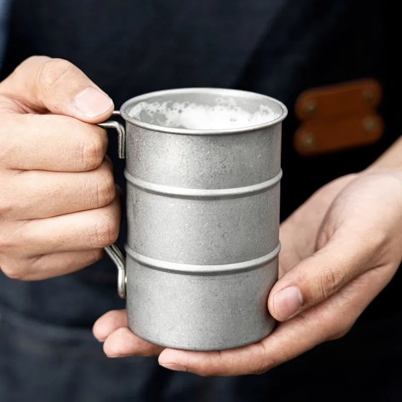 Vintage Steel Mug — Hopeforwho (view 3)