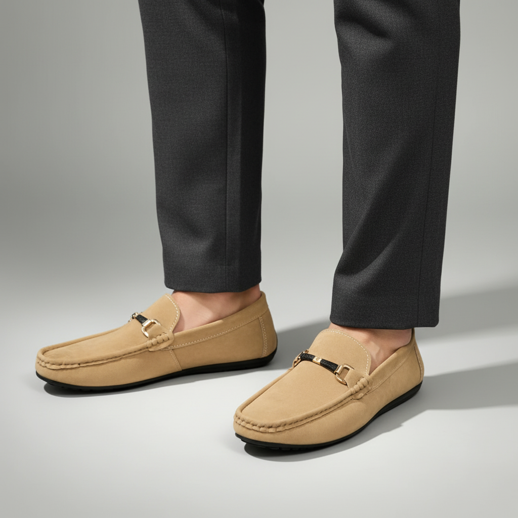 Bellano Suede Loafers — Hopeforwho (view 4)