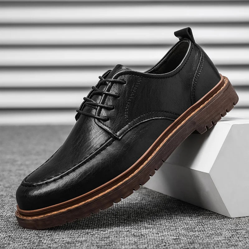 Trenton Leather Shoes — Hopeforwho (view 7)