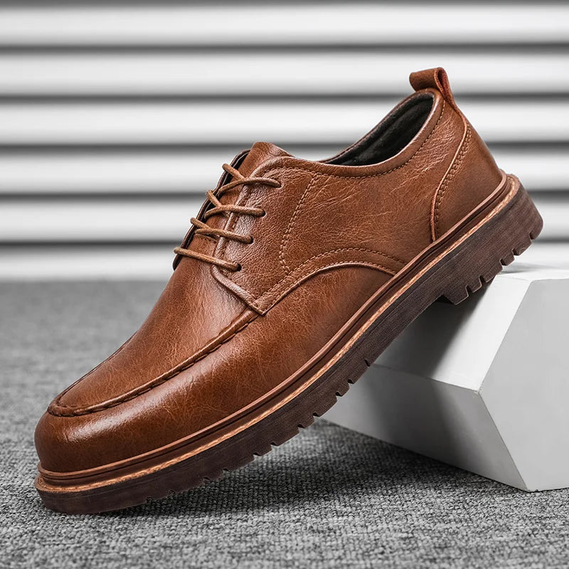Trenton Leather Shoes — Hopeforwho (view 4)