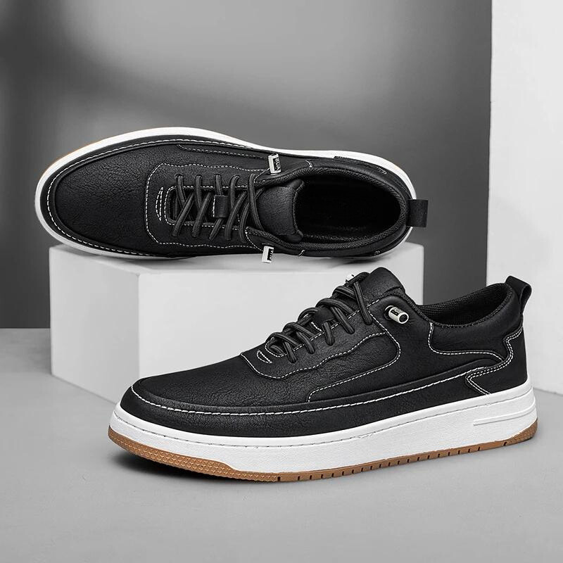 Deimos Leather Sneakers — Hopeforwho (view 3)