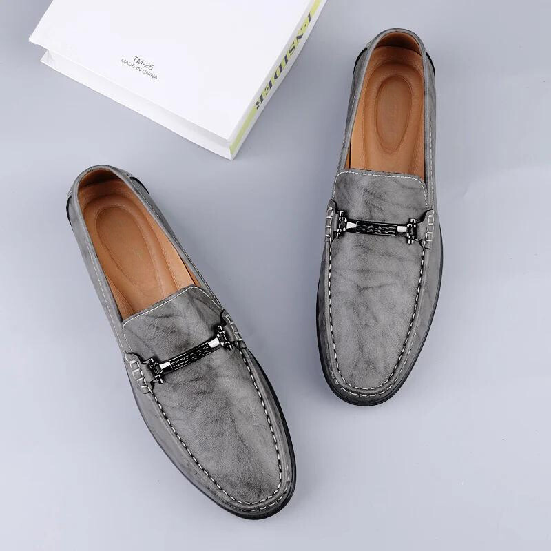 Valente Genuine Leather Loafers — Hopeforwho (view 5)