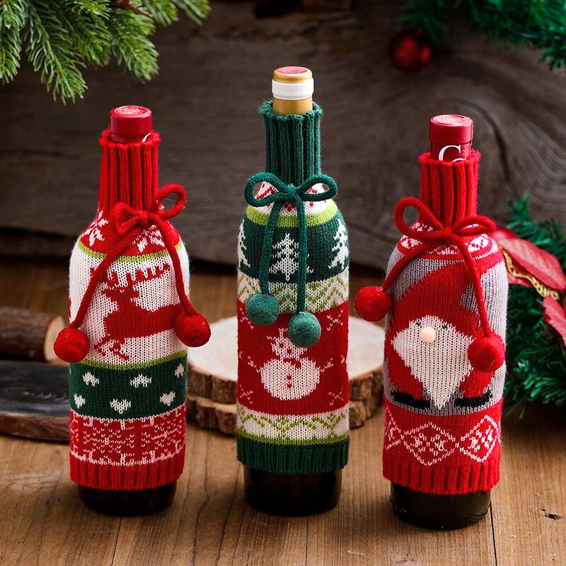 Christmas Bottle Sweaters — Hopeforwho