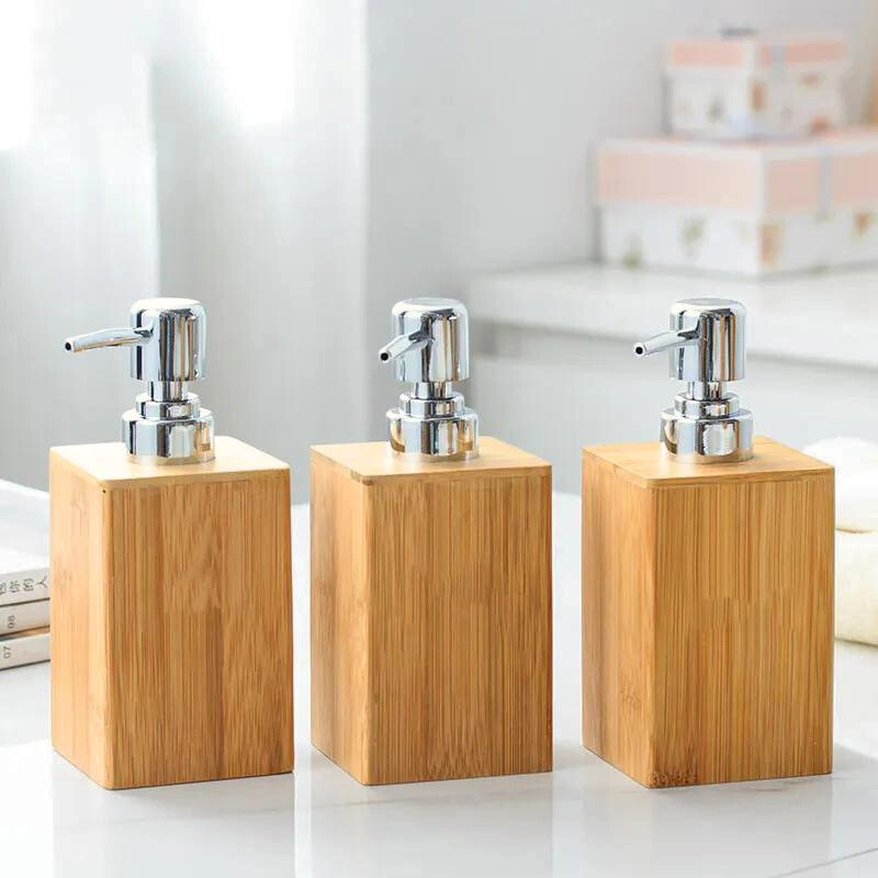 Bamboo Soap Dispenser — Hopeforwho