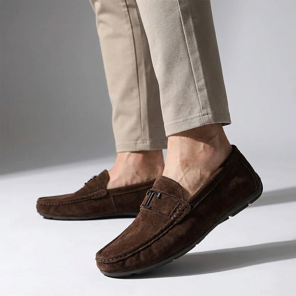 Recco Suede Loafers
