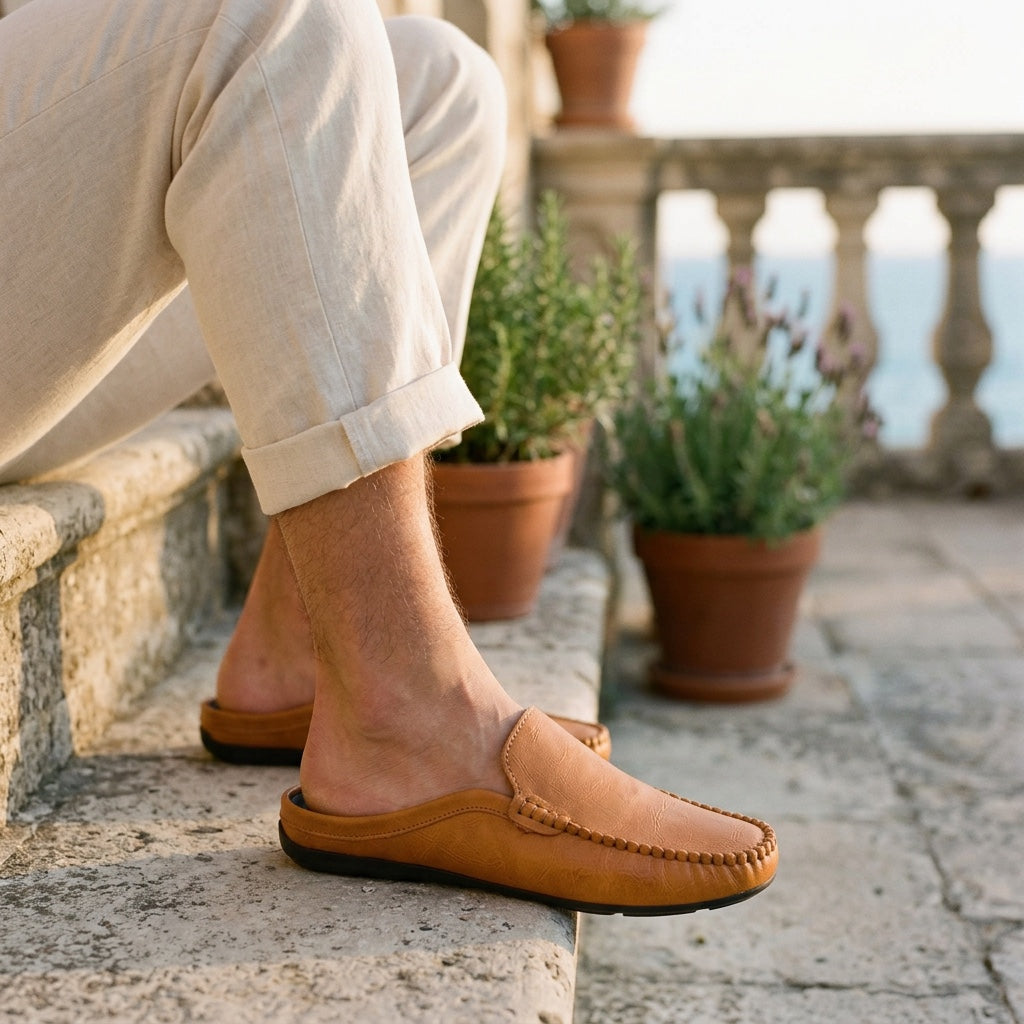 Cetara Leather Mules — Hopeforwho (view 4)
