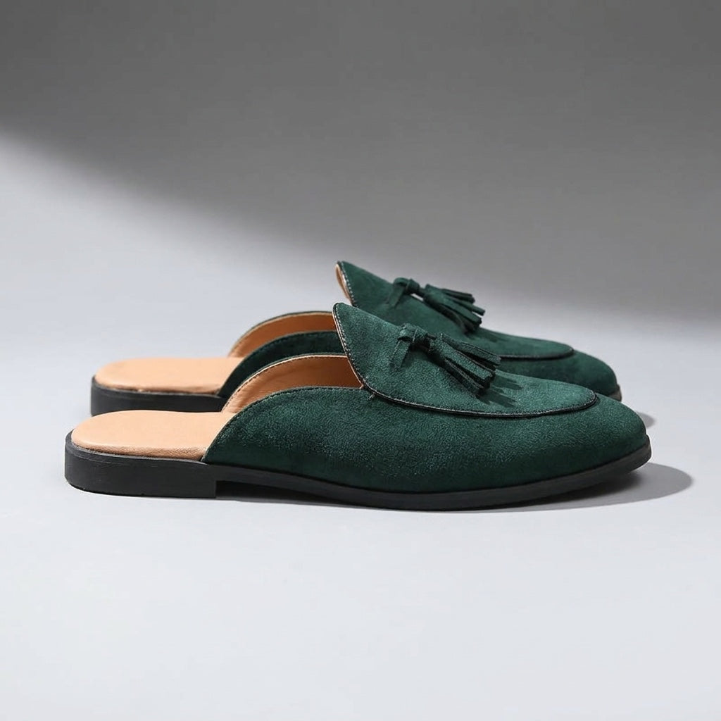 Fasano Suede Mules — Hopeforwho (view 12)
