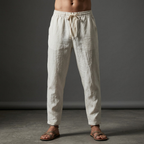 Montego Linen Trouser — Hopeforwho (view 7)