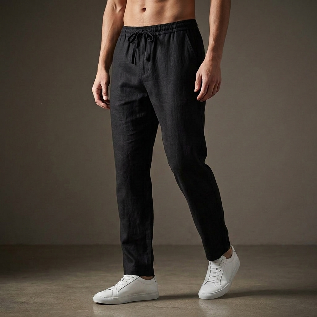 Montego Linen Trouser — Hopeforwho (view 8)
