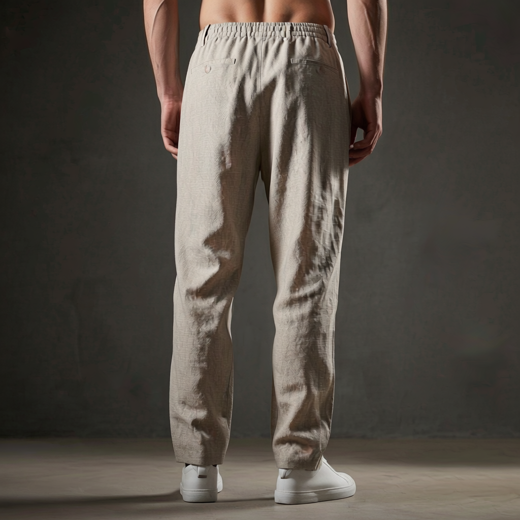 Montego Linen Trouser — Hopeforwho (view 6)