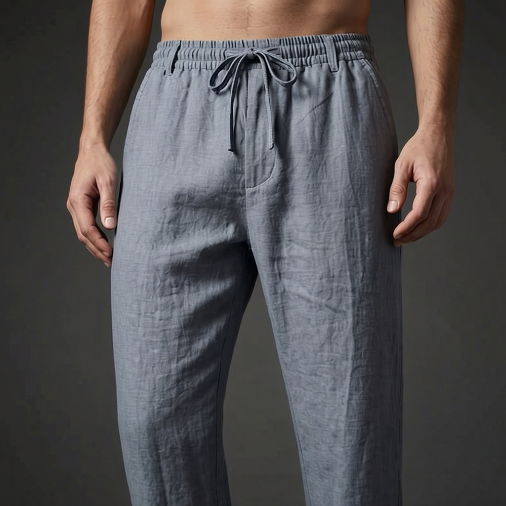 Montego Linen Trouser — Hopeforwho (view 3)